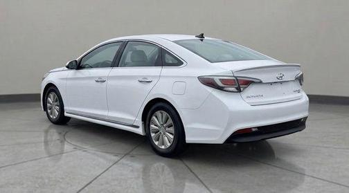 Diamond White Pearl 2016 Hyundai SONATA Hybrid SE