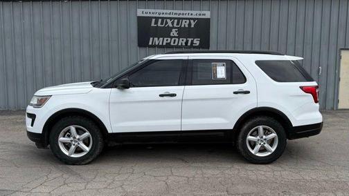 Oxford White 2018 Ford Explorer Base