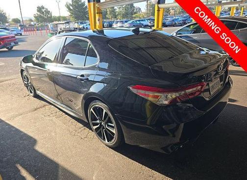 Midnight Black Metallic 2019 Toyota Camry XSE