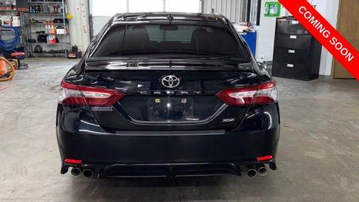 Midnight Black Metallic 2019 Toyota Camry XSE