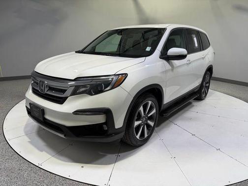 White Diamond Pearl 2019 Honda Pilot EX-L