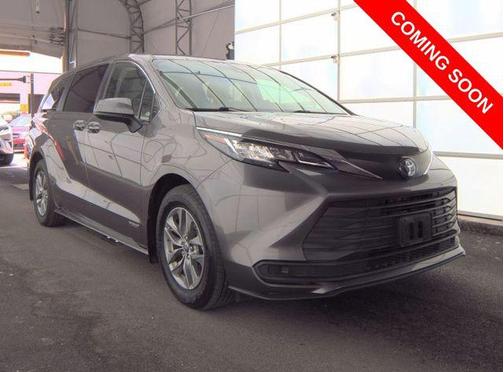 Predawn Gray Mica 2021 Toyota Sienna LE