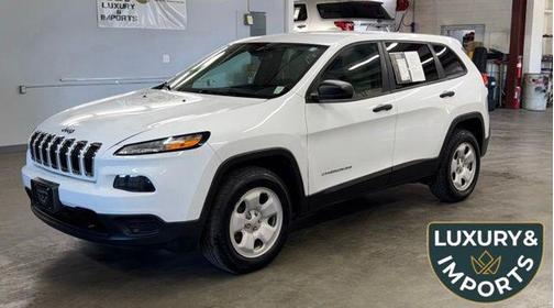 Bright White Clearcoat 2017 Jeep Cherokee Sport