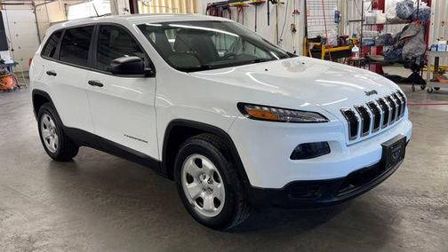 Bright White Clearcoat 2017 Jeep Cherokee Sport