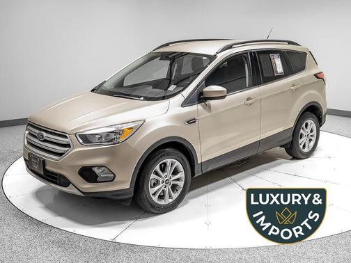 White Gold Metallic 2018 Ford Escape SE