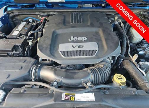 Hydro Blue Pearlcoat 2016 Jeep Wrangler Unlimited Sahara