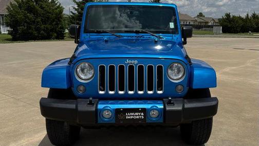 Hydro Blue Pearlcoat 2016 Jeep Wrangler Unlimited Sahara