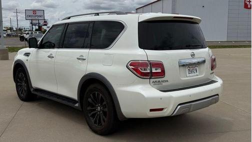 Pearl White 2018 Nissan Armada Platinum