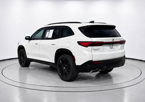 White Frost Tricoat 2025 Buick Enclave Sport Touring