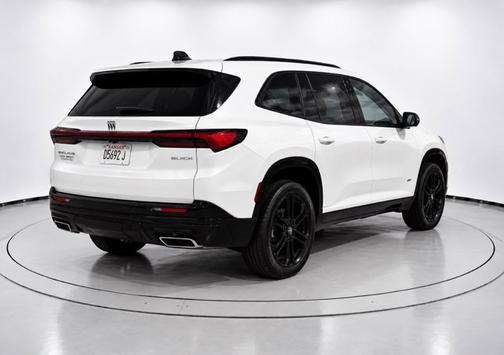 White Frost Tricoat 2025 Buick Enclave Sport Touring