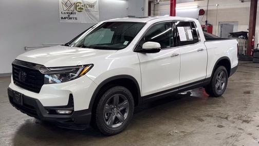 Platinum White Pearl 2023 Honda Ridgeline RTL-E