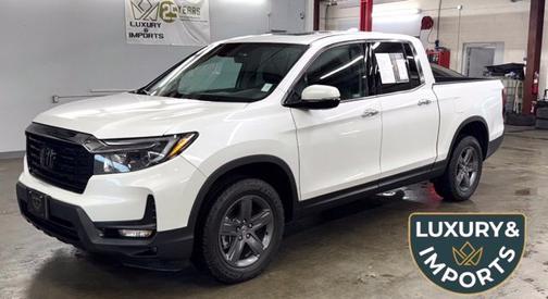 Platinum White Pearl 2023 Honda Ridgeline RTL-E