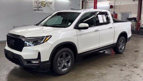 Platinum White Pearl 2023 Honda Ridgeline RTL-E