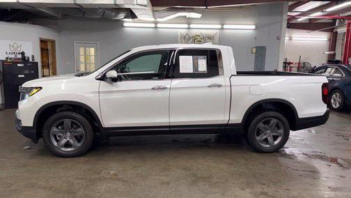 Platinum White Pearl 2023 Honda Ridgeline RTL-E