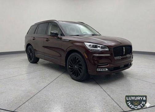 Burgundy Velvet Metallic Tinted Clearcoat 2022 Lincoln Aviator Reserve AWD