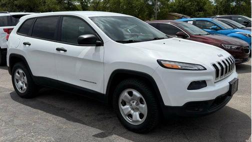 Bright White Clearcoat 2017 Jeep Cherokee Sport