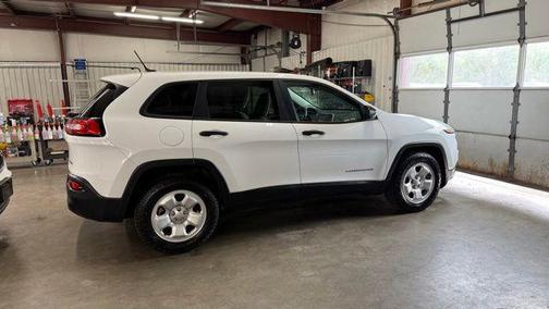 Bright White Clearcoat 2017 Jeep Cherokee Sport