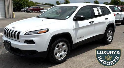 Bright White Clearcoat 2017 Jeep Cherokee Sport