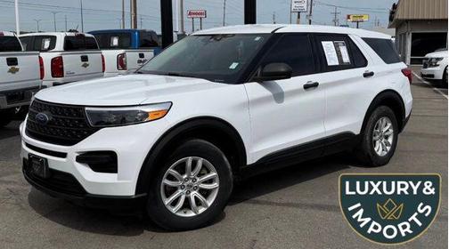 Oxford White 2021 Ford Explorer Base
