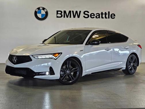 Platinum White Pearl 2024 Acura Integra A-SPEC Technology