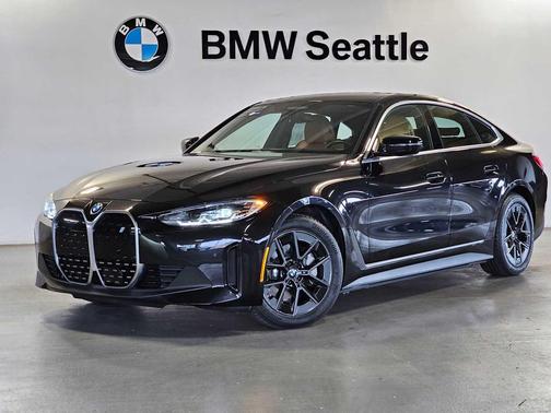 Black Sapphire Metallic 2023 BMW i4 Gran Coupe eDrive35