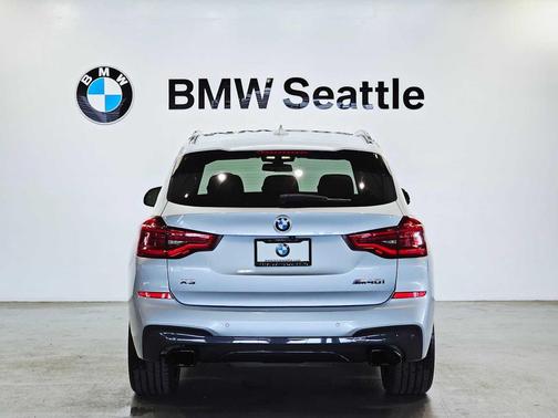 Glacier Silver Metallic 2021 BMW X3 M40i