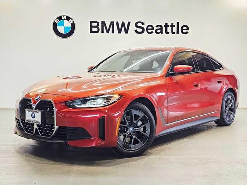 Sunset Orange Metallic 2023 BMW i4 Gran Coupe eDrive35
