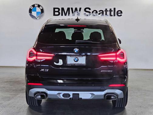 Black Sapphire Metallic 2024 BMW X3 xDrive30i