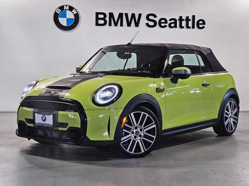 Zesty Yellow 2022 MINI Convertible Cooper S