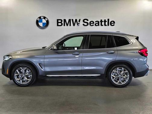 Skyscraper Grey Metallic 2024 BMW X3 xDrive30i