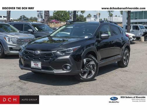 Crystal Black Silica 2025 Subaru Crosstrek Limited