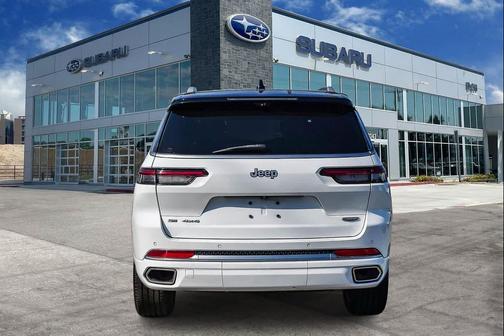 Bright White Clearcoat 2021 Jeep Grand Cherokee L Summit Reserve