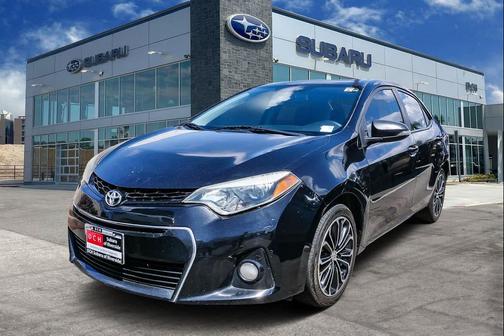 Black Sand Mica 2014 Toyota Corolla S Plus