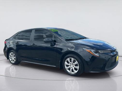 Midnight Black Metallic 2026 Toyota Corolla LE