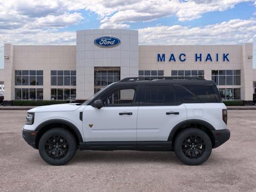 Space White Metallic 2026 Ford Bronco Sport Badlands