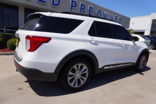STAR WHITE MET TRI-COAT 2023 Ford Explorer XLT