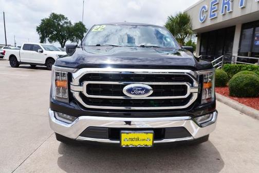AGATE BLACK METALLIC 2022 Ford F-150 XLT