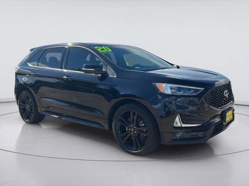 Agate Black 2020 Ford Edge ST