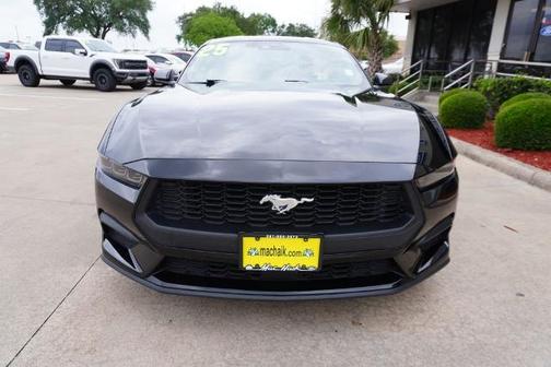 SHADOW BLACK 2025 Ford Mustang ECOBOOST