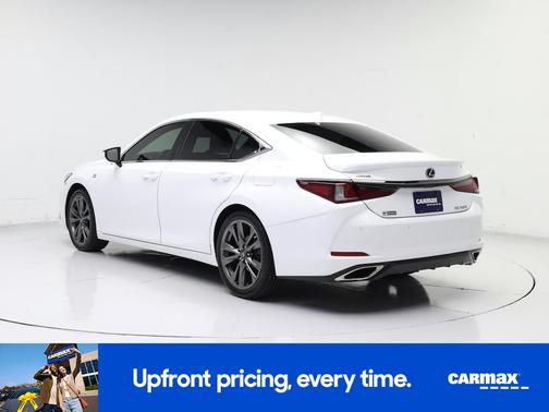 White 2019 Lexus ES 350 F-Sport