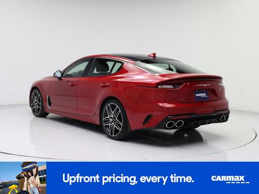 Red 2022 Kia Stinger GT1