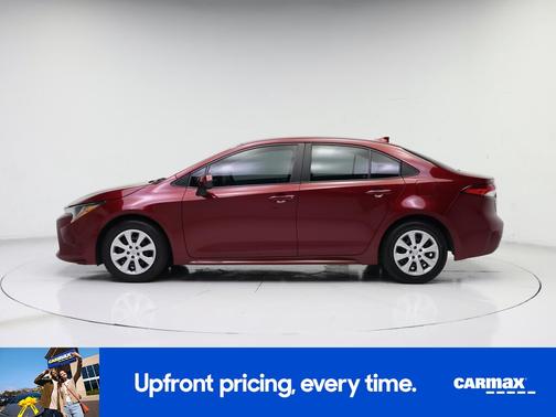 Red 2022 Toyota Corolla LE