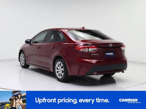 Red 2022 Toyota Corolla LE