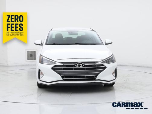White 2020 Hyundai ELANTRA SEL