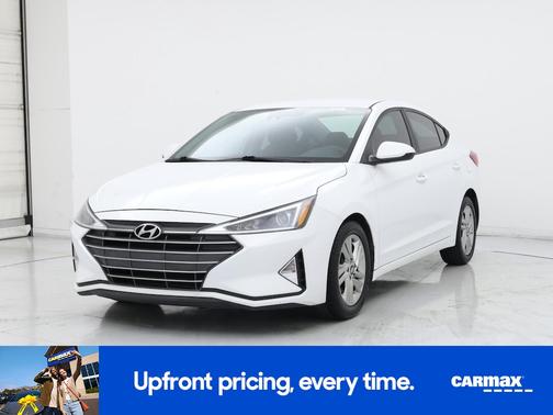 White 2020 Hyundai ELANTRA SEL