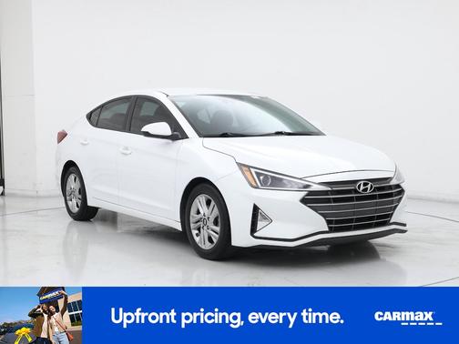 White 2020 Hyundai ELANTRA SEL
