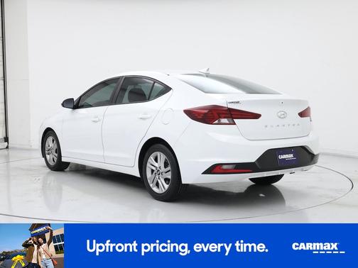 White 2020 Hyundai ELANTRA SEL