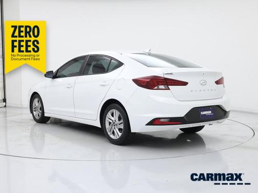 White 2020 Hyundai ELANTRA SEL