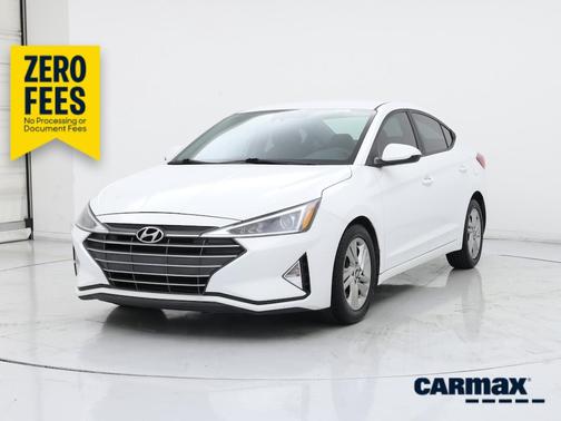 White 2020 Hyundai ELANTRA SEL