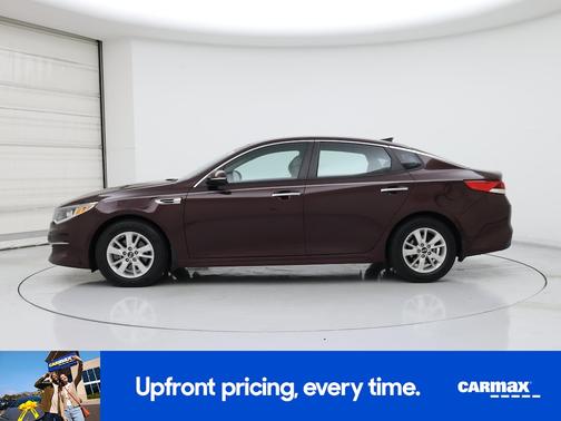 Burgundy 2017 Kia Optima LX